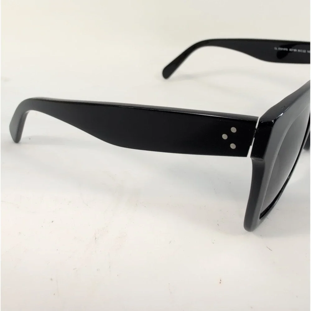 Celine Sunglasses Women OS CL 41411/F/S Black Square Oversized Designer Cateye - Picture 6 of 9
